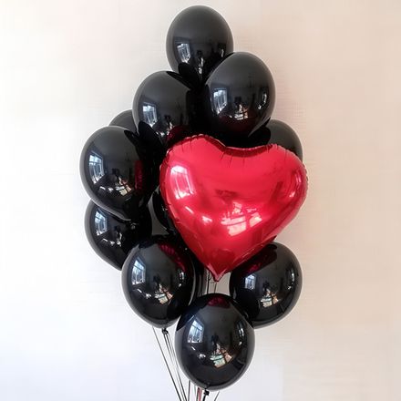 Повітряні кульки чорні