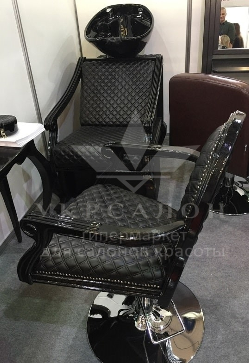 Парикмахерская мойка Mozart Black