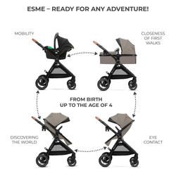 Универсальная коляска 3 в 1 Kinderkraft Esme