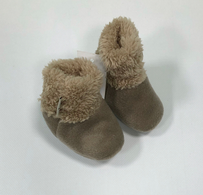 Пінетки, фліс, набивна махра ТМ "Baby li" (0-4 міс - 10 см)