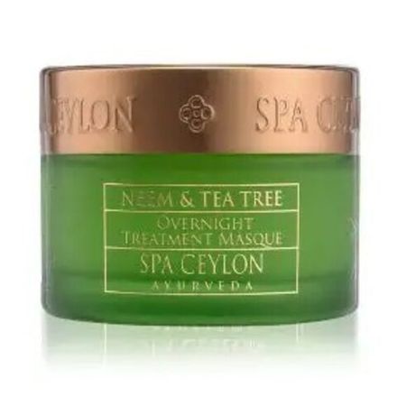 Нічна маска для жирної та проблемної шкіри Маргоза та чайне дерево 100 г, SPA Ceylon
