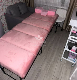 Кушетка Stark-70 для лашмейкерів та бровістів з поперечним наповнювачем