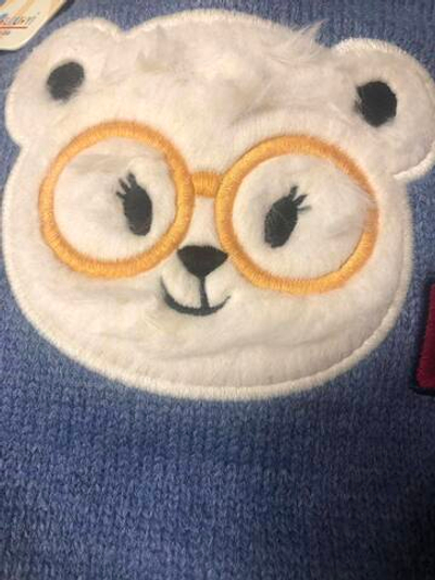 Костюм 2в1: світшот, штани "Ведмедик", акрил, вовна ТМ "Cloudy" (86-92 см)