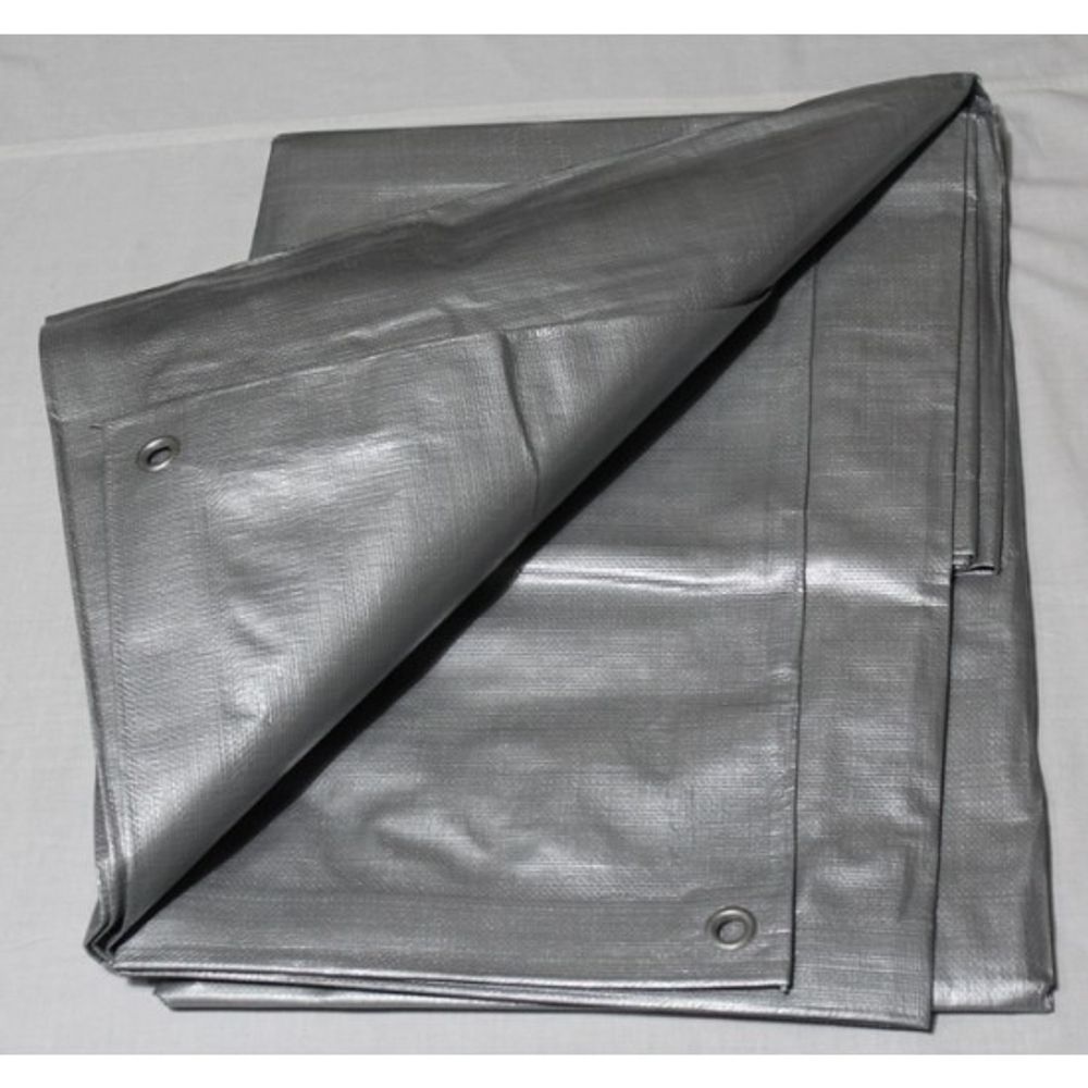 Тент полипропиленовый 2х3 от дождя и снега, затеняющий 100г./м2 (серый)