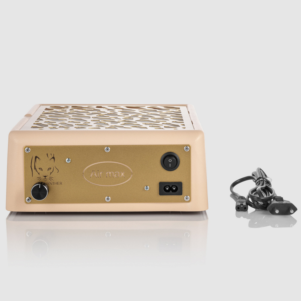 Настольная вытяжка с фильтром Air Max Panther бежевая gold