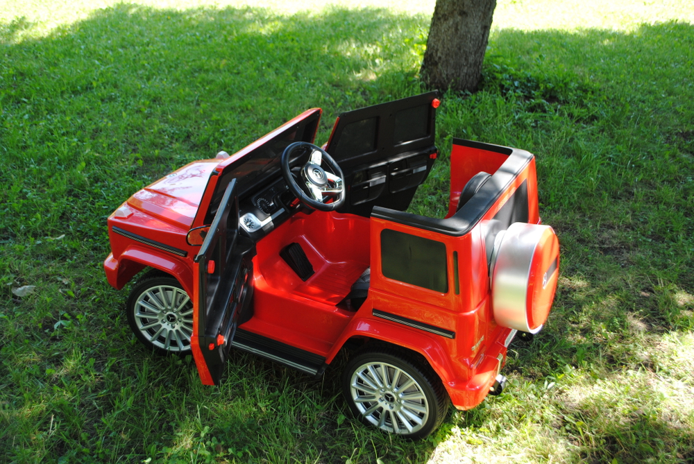 Дитячий електромобіль джип Mercedes G-Class (Гелентваген) "WeKids Cars"