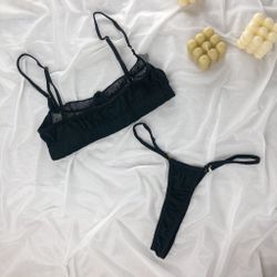 Сексуальний комплект прозорою чашкою