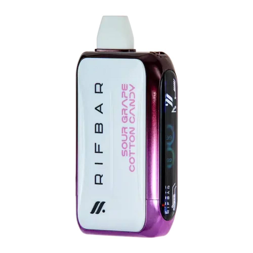 Rif Bar TURBO 25000 - Sour Grape Cotton Candy (5% nic)