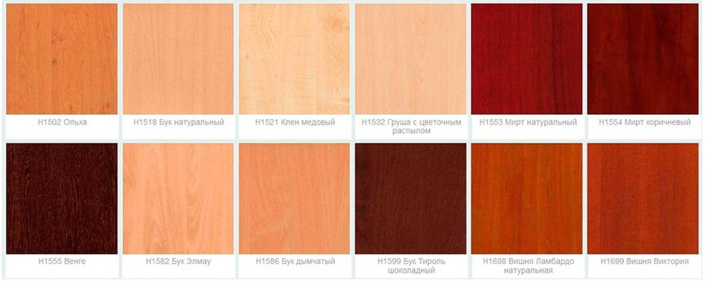 Палітра ДСП EGGER VM