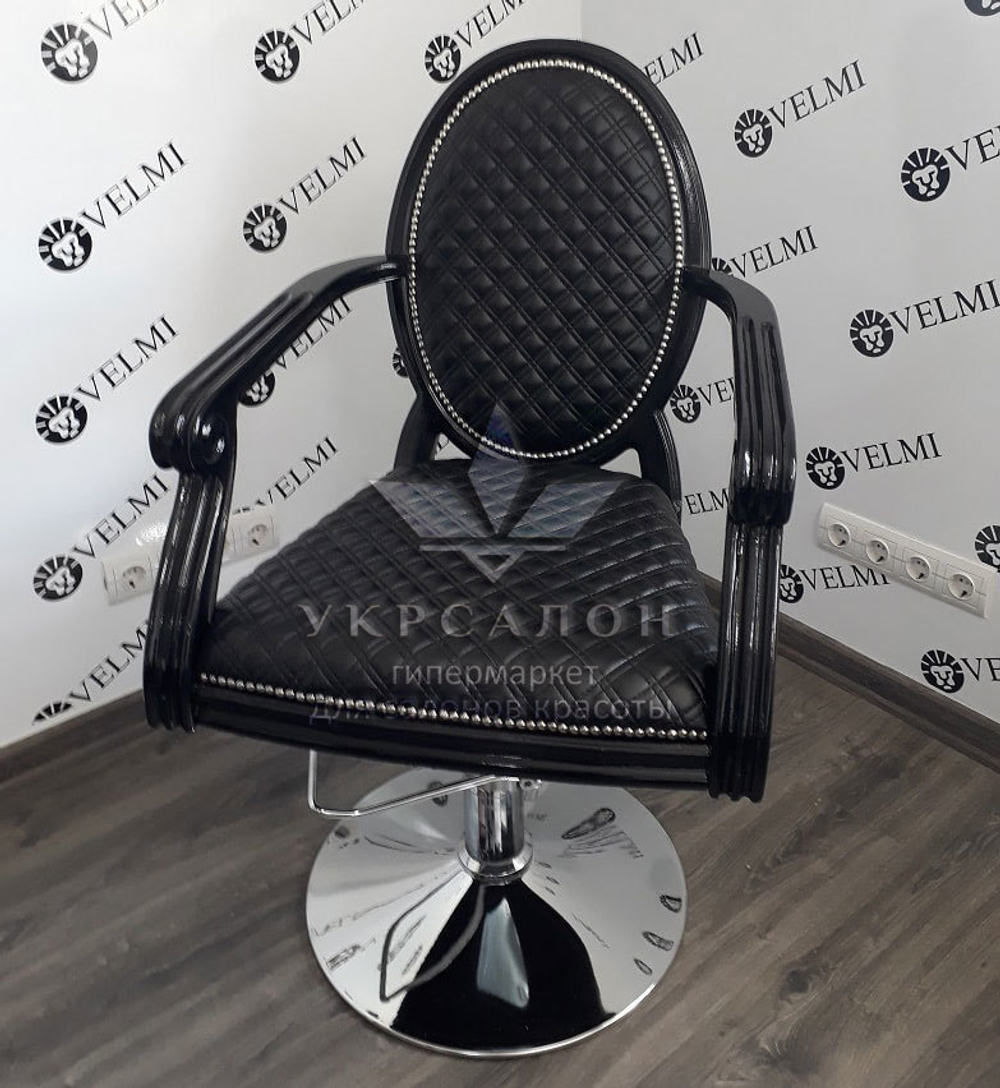 Парикмахерское кресло Mozart Black