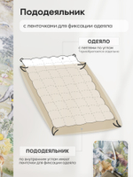 Комплект постельного белья Сатин Премиум CPA055