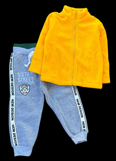 Костюм 2 в 1: кофта, штани "Sport", фліс, трьохнитка з начосом (92 см)