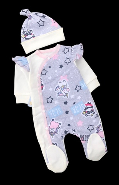 Чоловічок із шапочкою "Принт", футер ТМ"Happy ТОТ"