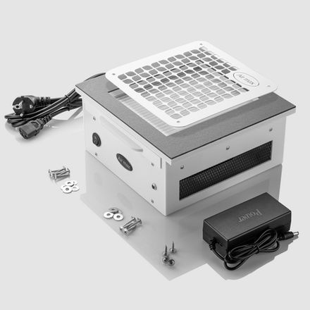 Встраиваемая вытяжка с фильтром Air Max VF12 Plus нержавейка белая