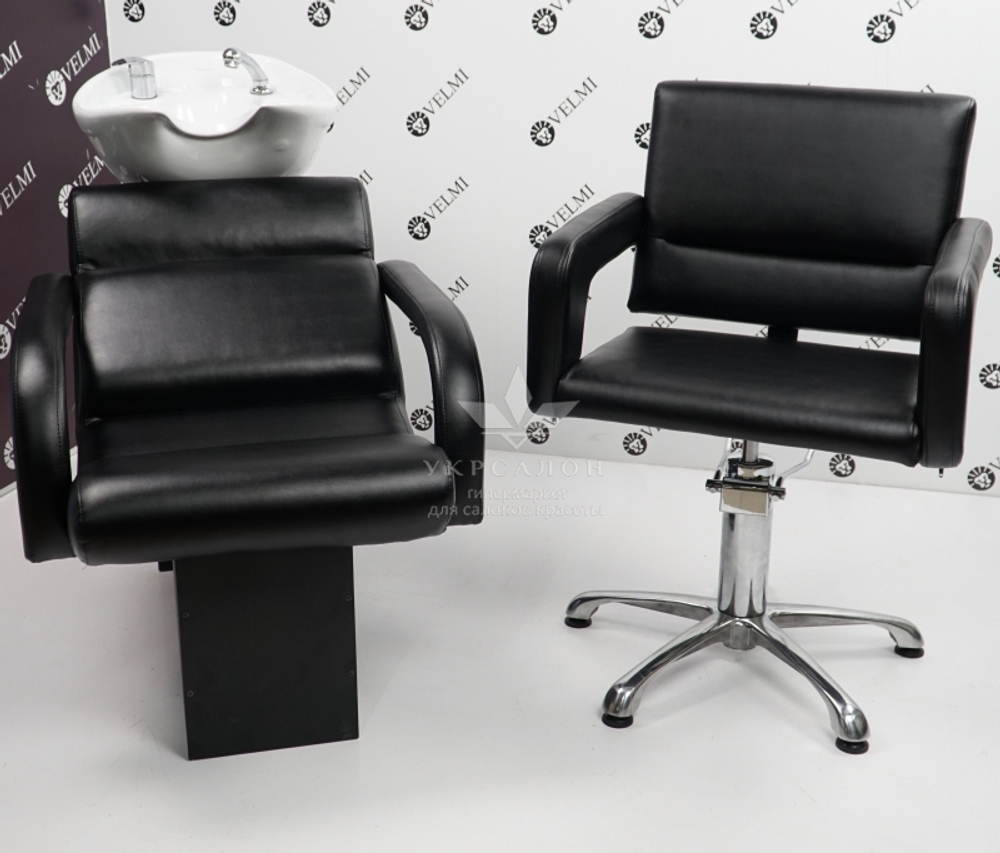 Комплект перукарських меблів Cheap One з кріслом Flamingo