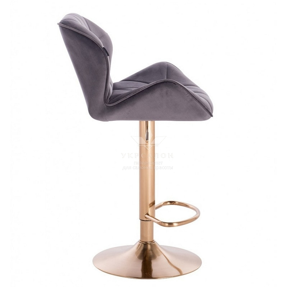 Стільчик для візажу Paris Velor gold