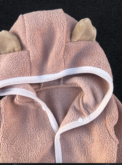 Кофта "Ведмедик", набивна махра ТМ "Happy ToT"