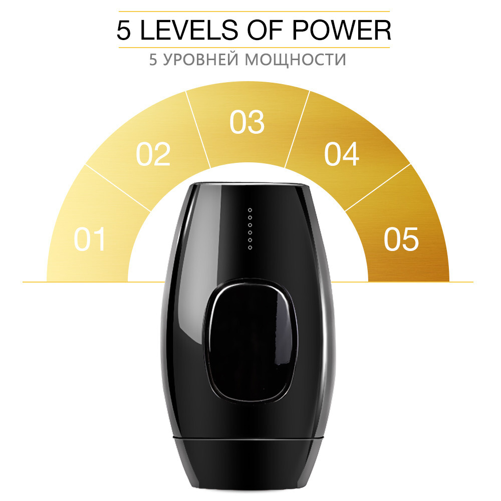 Фотоепілятор домашній Medset PiPi F1 чорний