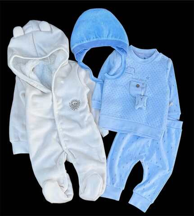 Гарний набір одягу для новонародженої дитини, якісний одяг для немовлят, осінь, весна, зріст 62 см, бавовна