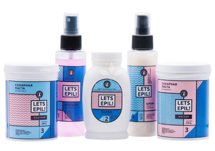 Набор для домашнего шугаринга Gloria Let's Epil
