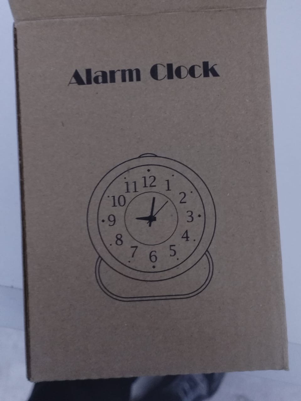 Часы- будильник Alarm clock синий