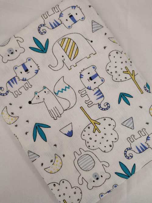 Пеленка муслиновая двухслойная