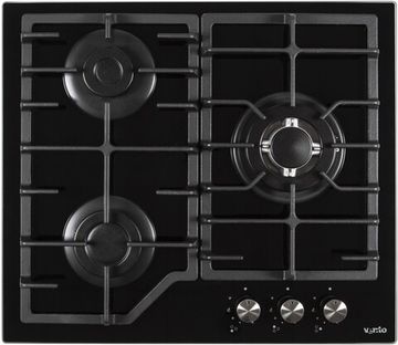 Варильна поверхня газова VENTOLUX HSF630-T3G CESTB (BK)