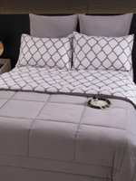 Комплект постельного белья Сатин Velouria Luxe с Одеялом VL011