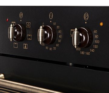 Духова шафа електрична PYRAMIDA F 64 ER BLACK RUSTICO