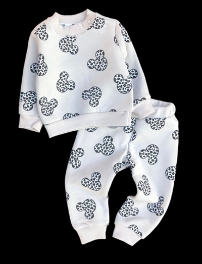 Костюм 2в1: світшот, штани "Міккі", трьохнитка з начосом ТМ "Donino" (86 см)