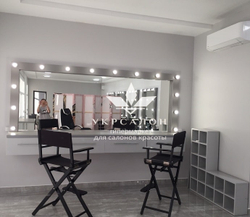 Складной стул для визажа Apolo 5 black