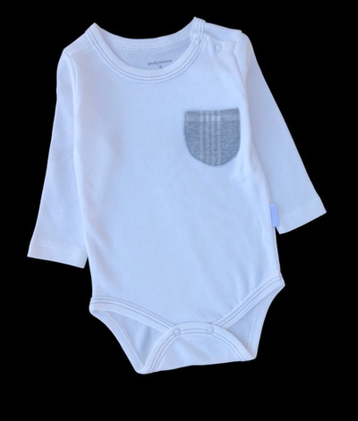 Боді з довгим рукавом, бавовна, ТМ "Andy Wawa"