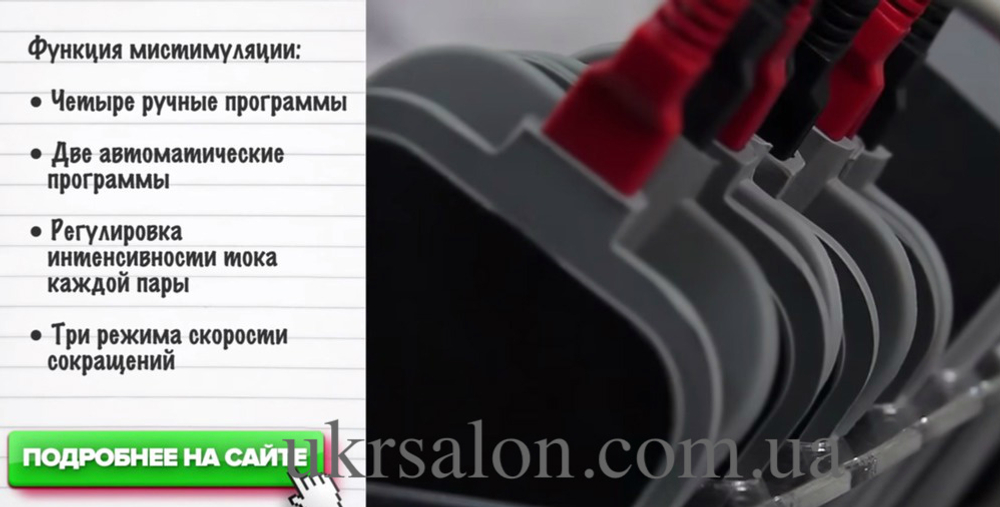 Аппарат электромиостимуляции с прогревом Nova 1002В