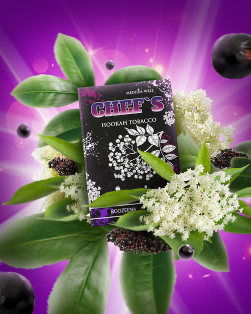 Тютюн для кальяну Chef's Boozeena (Бузина) 40 | 100g