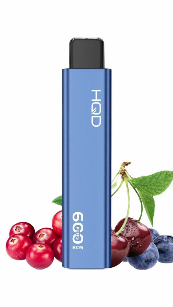 HQD EOS 600 Blueberry Cherry Cranberry (2%nic)