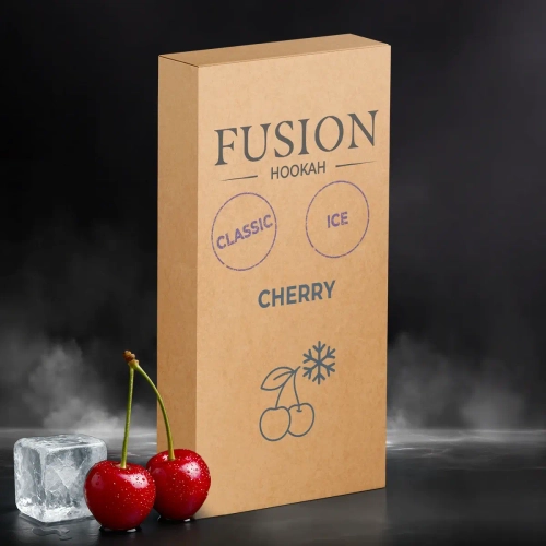 Тютюн для кальяну Fusion Classic Cherry Ice (Фьюжин Класик Вишня Айс) 100г