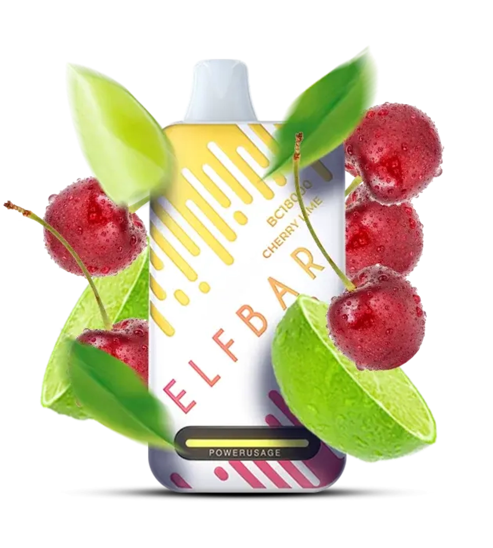 Elf Bar BC18000 - Cherry Lime (5% nic)