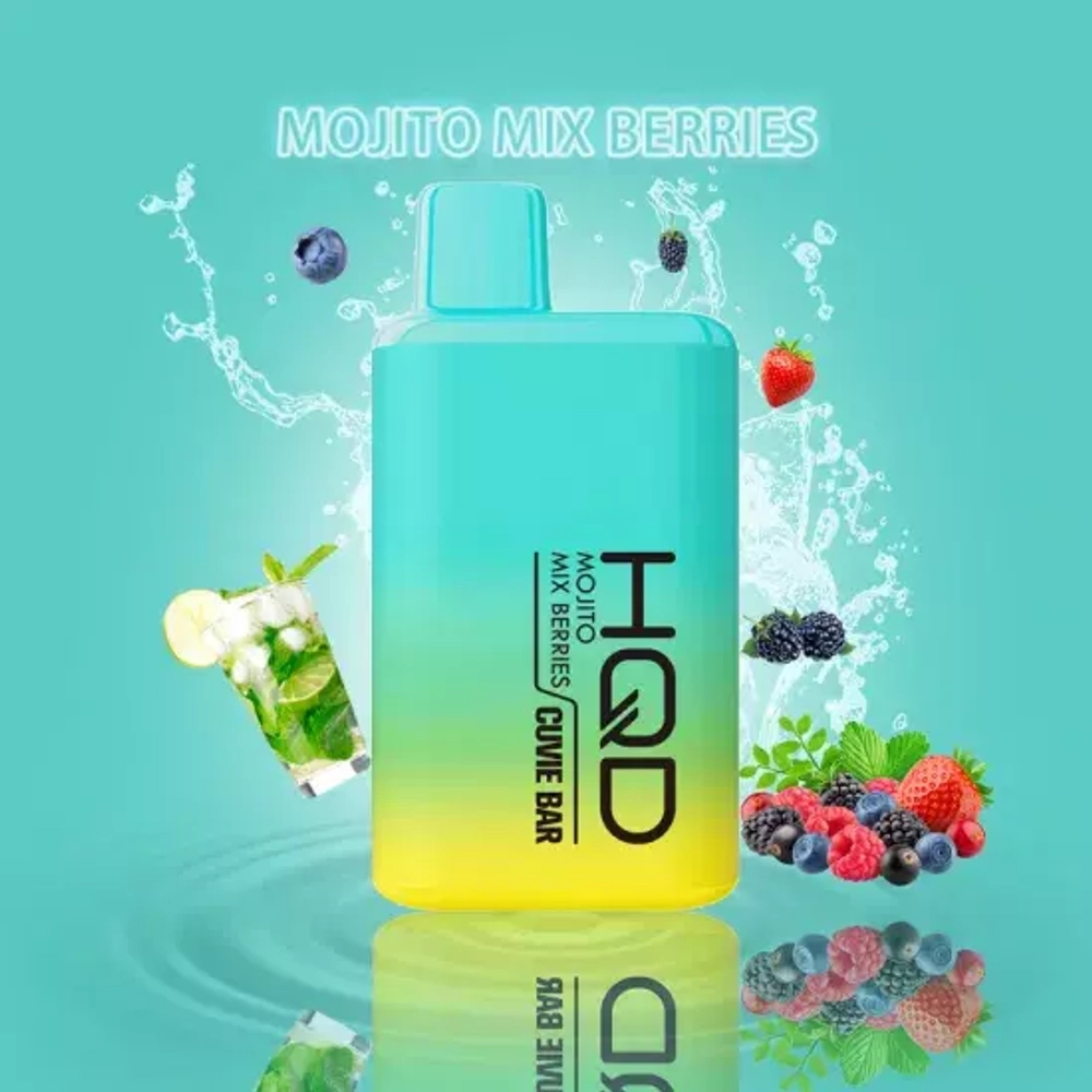 HQD Cuvie 7000 Mojito Mix Berries 5%