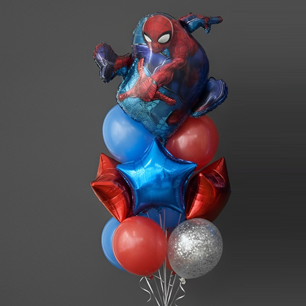 Кульки Людина-Павук на день народження для хлопчика