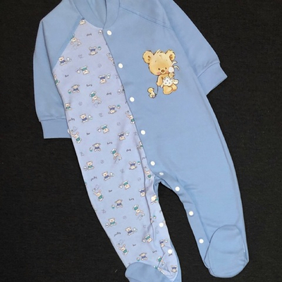 Чоловічок «Принт», інтерлок ТМ "Happy ToT" (74 см)