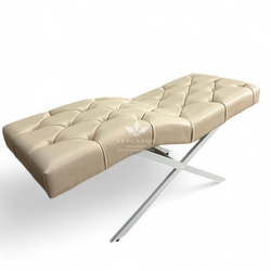 Анатомічна кушетка Mark 444-12 з гудзиками для лашмейкерів та бровістів