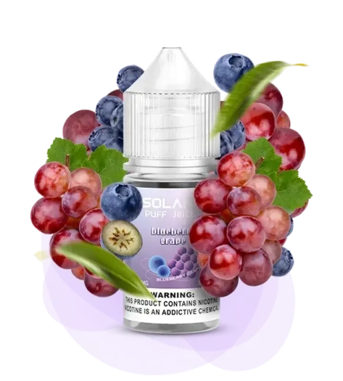 Солевая Жидкость Solana Blueberry Grape (Солана Черника Виноград) 30ml 50mg