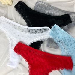 Мереживні трусики з візернком