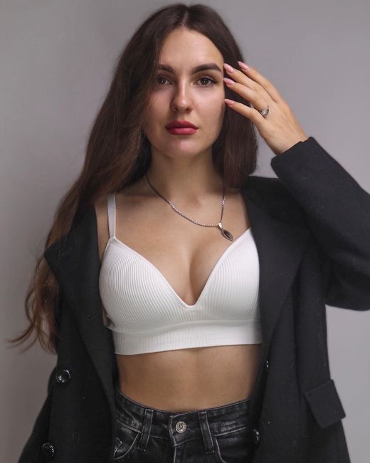 Топ-бюст в рубчик