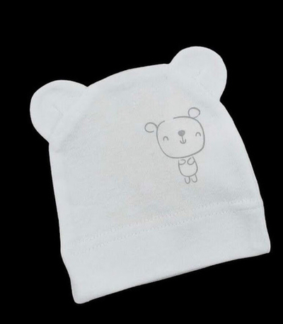 Шапочка "Ведмедик", інтерлок ТМ "Mario Kids"