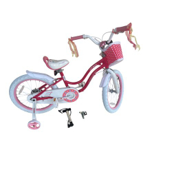 Детский двухколесный велосипед для девочки Royal Baby Stargirl 18 дюймов RB18G-1 с корзиной