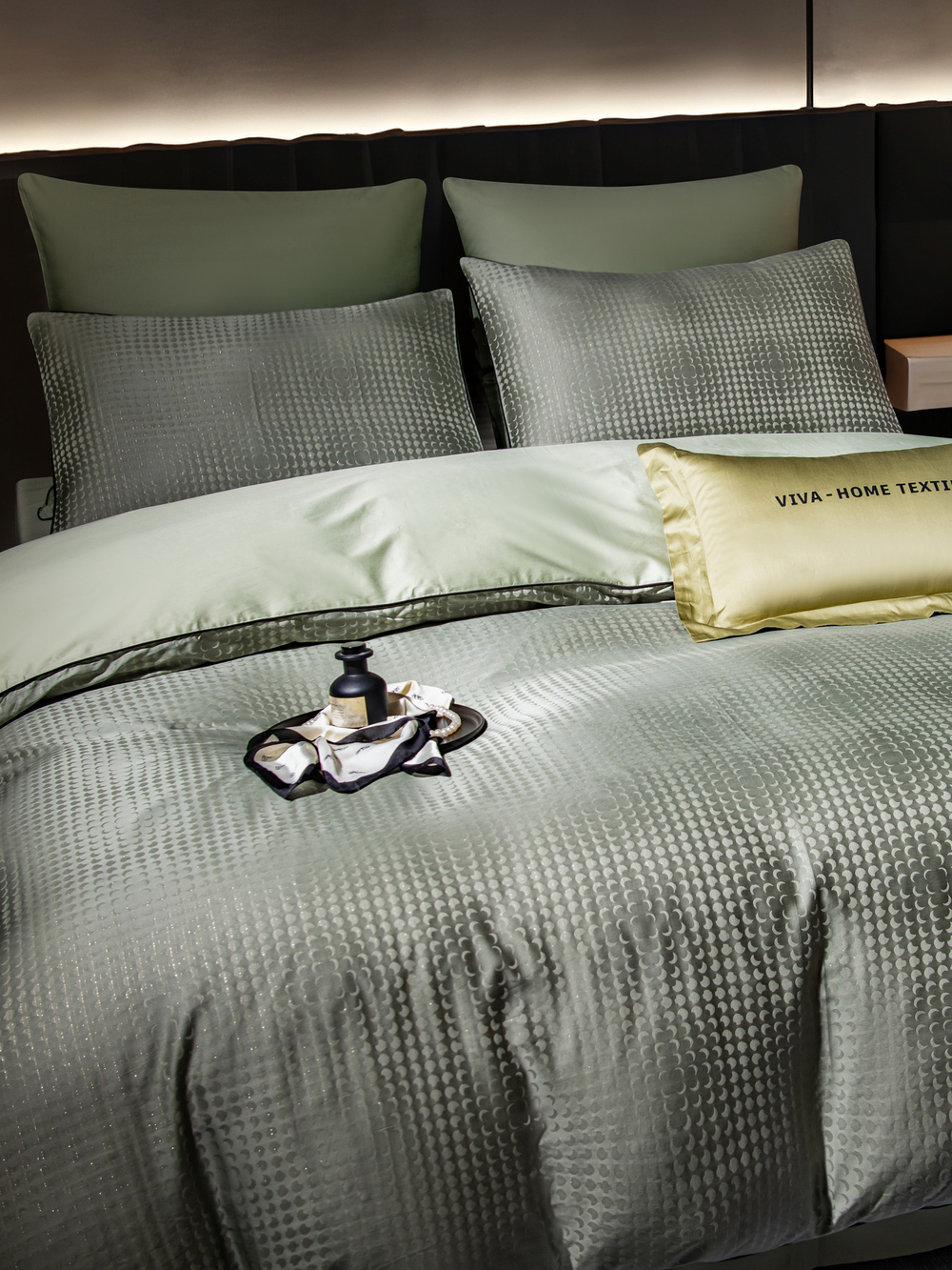 Комплект постельного белья Сатин-Жаккард Тессоро MT003