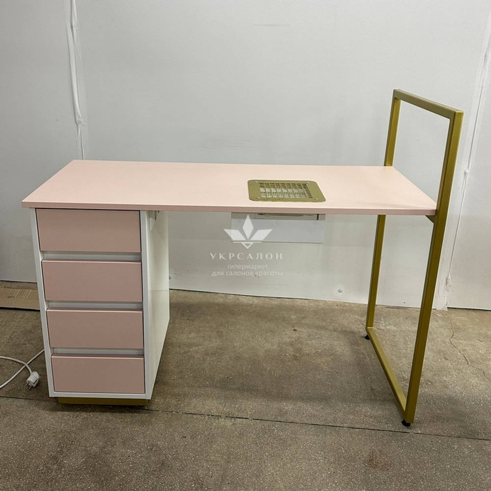 Маникюрный стол Mark SM-100+ с металлической ножкой