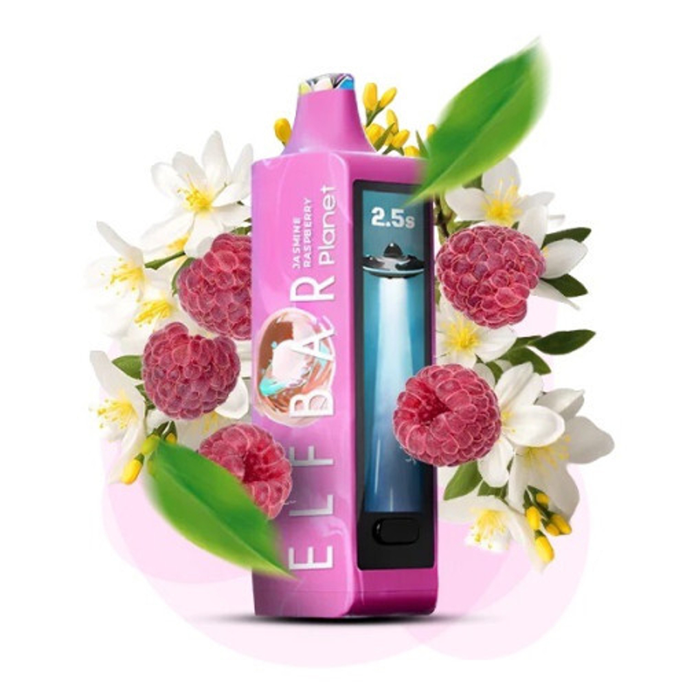 Elf Bar Planet 25000 - Jasmine Raspberry (5% Nic)