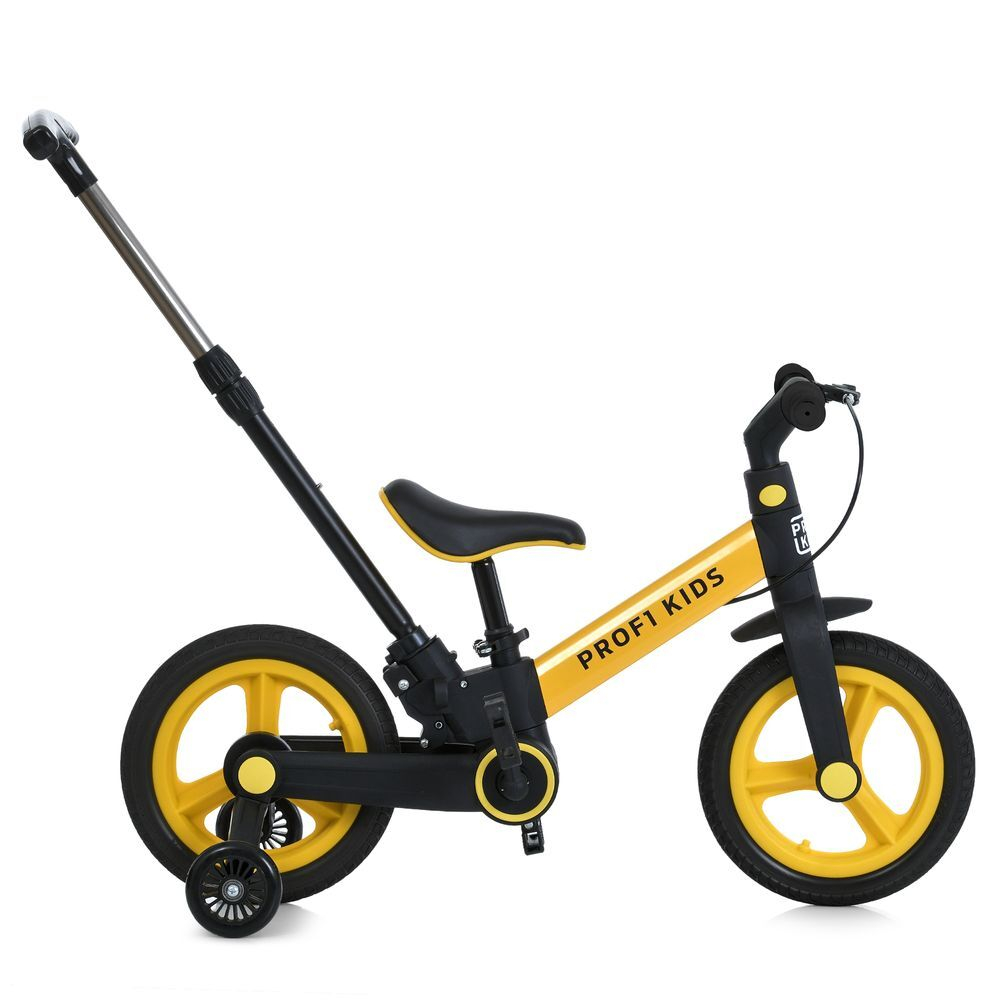 Дитячий велосипед-трансформер Profi Kids MB 1021 з батьківською ручкою